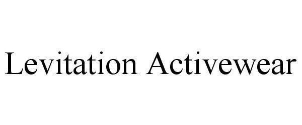 Trademark Logo LEVITATION ACTIVEWEAR