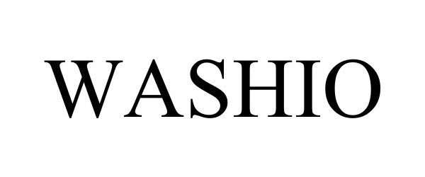 Trademark Logo WASHIO