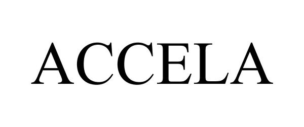 Trademark Logo ACCELA