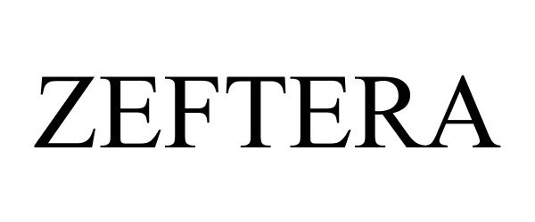 Trademark Logo ZEFTERA