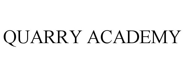 Trademark Logo QUARRY ACADEMY