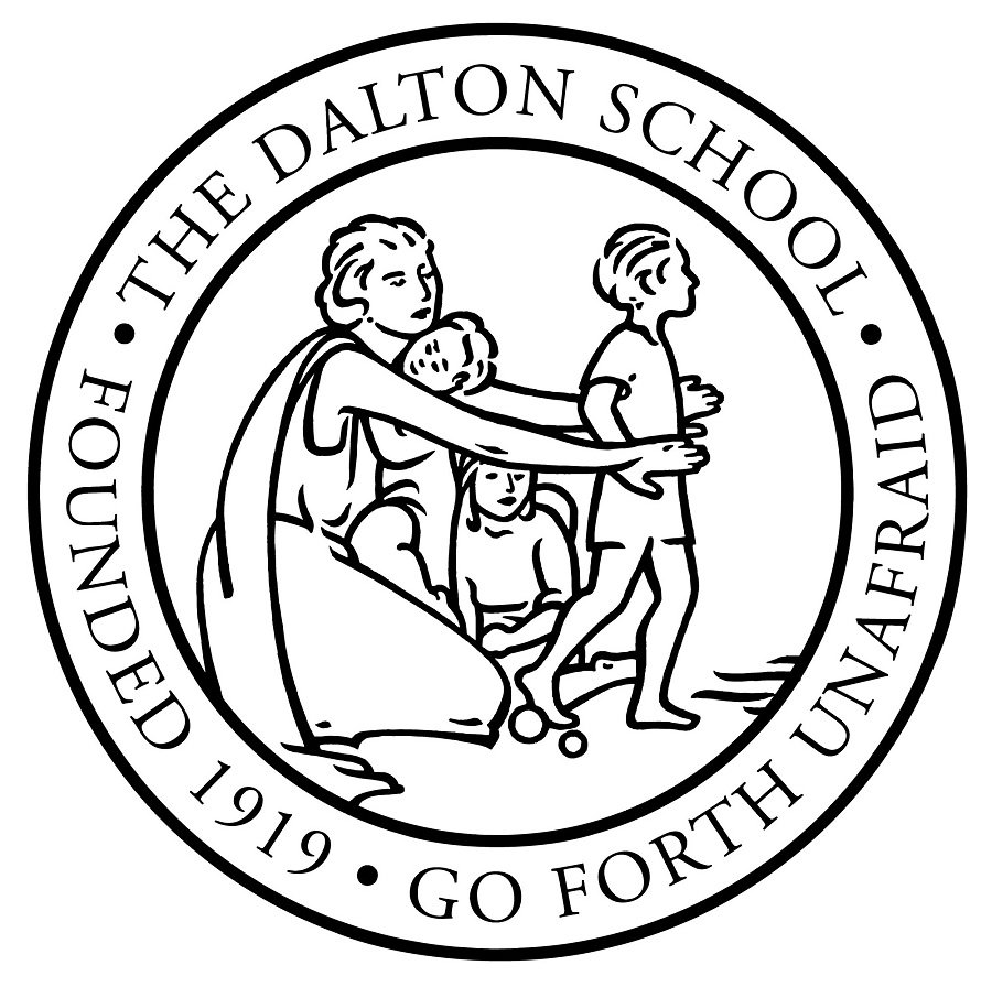 Trademark Logo ·THE DALTON SCHOOLÂ· FOUNDED 1919 Â· GO FORTH UNAFRAID