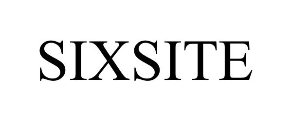 Trademark Logo SIXSITE