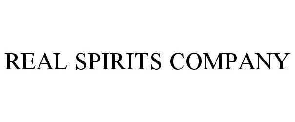Trademark Logo REAL SPIRITS COMPANY