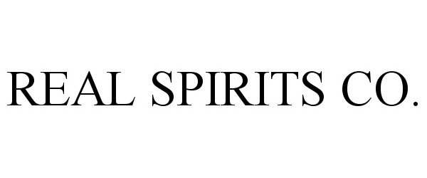 Trademark Logo REAL SPIRITS CO.