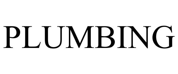 Trademark Logo PLUMBING