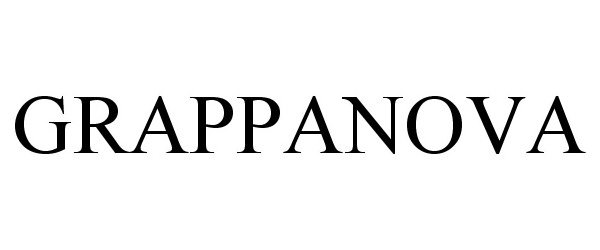Trademark Logo GRAPPANOVA