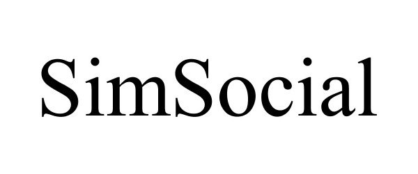  SIMSOCIAL