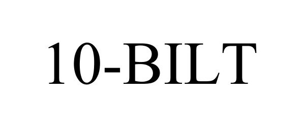 Trademark Logo 10-BILT