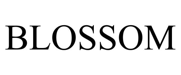 Trademark Logo BLOSSOM