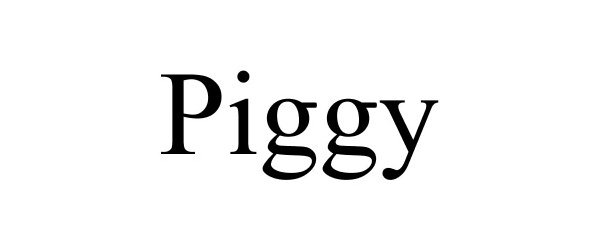 Trademark Logo PIGGY