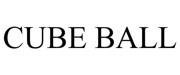 Trademark Logo CUBE BALL