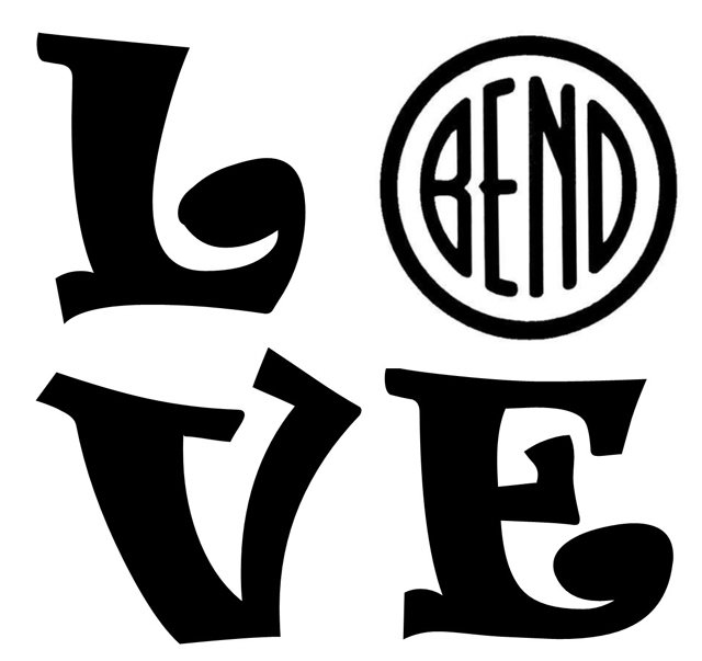 Trademark Logo LOVE BEND