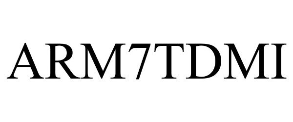 Trademark Logo ARM7TDMI