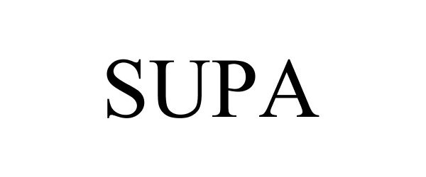 Trademark Logo SUPA