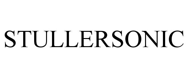 Trademark Logo STULLERSONIC