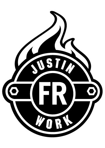 Trademark Logo JUSTIN FR WORK