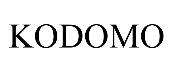 Trademark Logo KODOMO