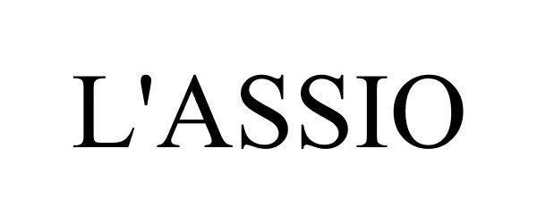 Trademark Logo L'ASSIO