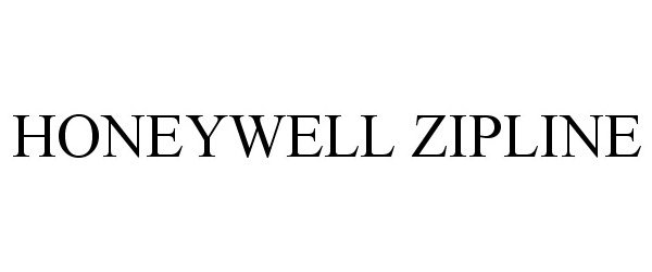 Trademark Logo HONEYWELL ZIPLINE