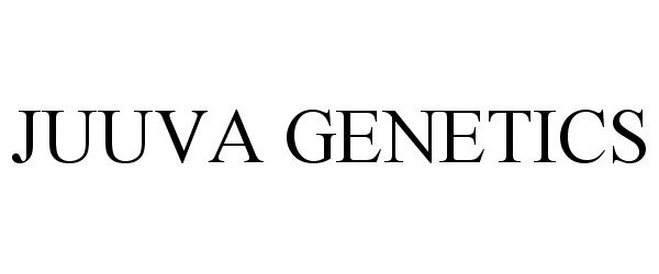 Trademark Logo JUUVA GENETICS