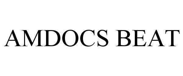 Trademark Logo AMDOCS BEAT