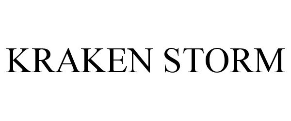 Trademark Logo KRAKEN STORM