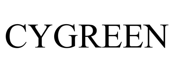 Trademark Logo CYGREEN