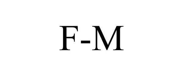 Trademark Logo F-M