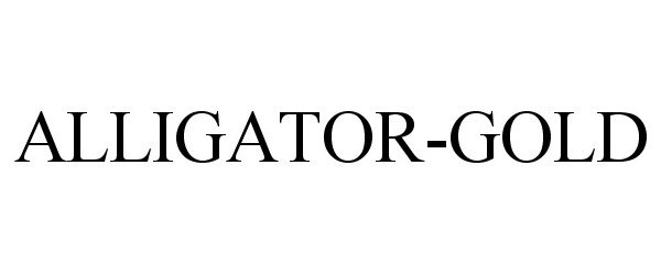 Trademark Logo ALLIGATOR-GOLD
