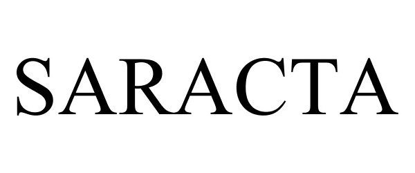 Trademark Logo SARACTA
