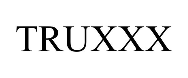 Trademark Logo TRUXXX