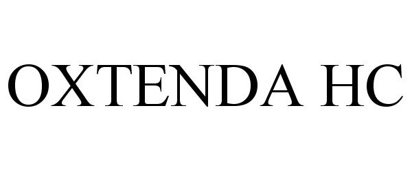 Trademark Logo OXTENDA HC