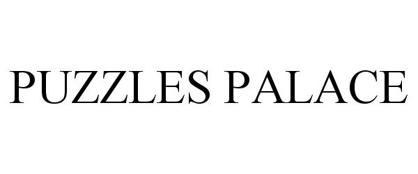 Trademark Logo PUZZLES PALACE