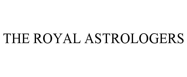  THE ROYAL ASTROLOGERS