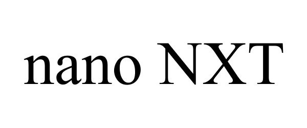 Trademark Logo NANO NXT