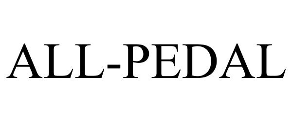 Trademark Logo ALL-PEDAL
