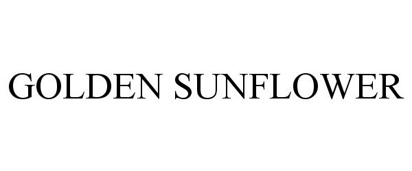 Trademark Logo GOLDEN SUNFLOWER