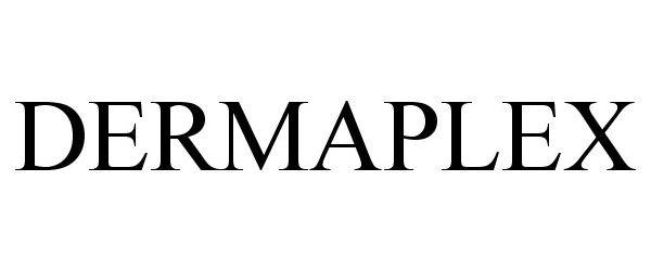 Trademark Logo DERMAPLEX