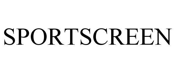 Trademark Logo SPORTSCREEN