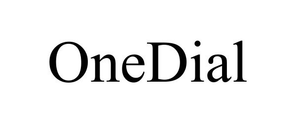  ONEDIAL