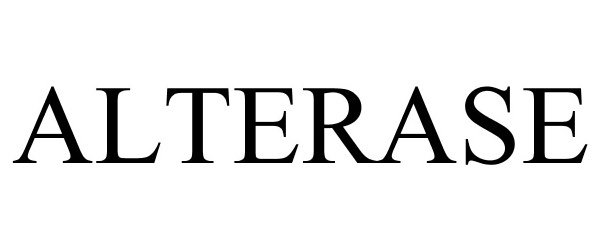 Trademark Logo ALTERASE