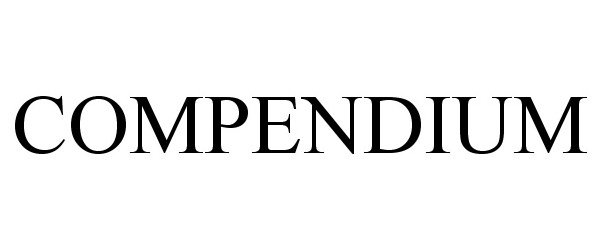 Trademark Logo COMPENDIUM