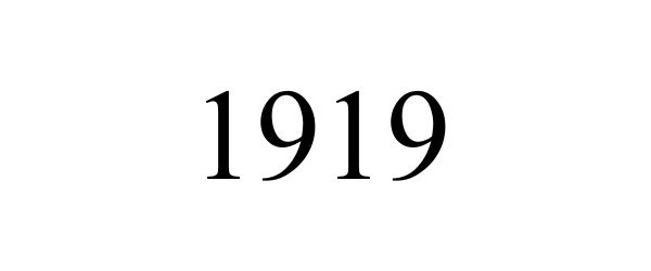 Trademark Logo 1919