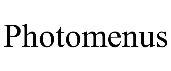 Trademark Logo PHOTOMENUS