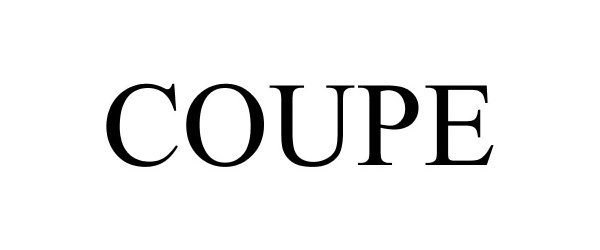 Trademark Logo COUPE