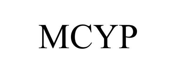Trademark Logo MCYP
