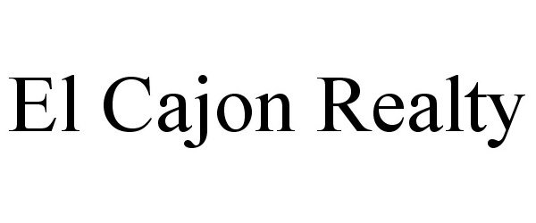  EL CAJON REALTY