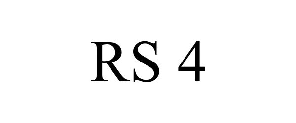  RS 4