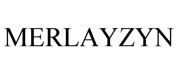 Trademark Logo MERLAYZYN